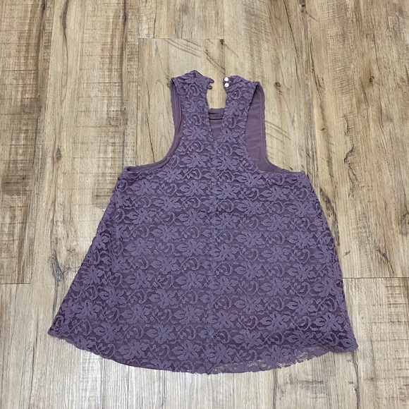 Mauve Hollister Halter Tank - Picture 2 of 6